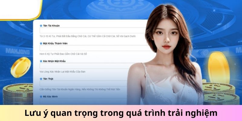 Lưu ý quan trọng trong quá trình trải nghiệm tại Vin777